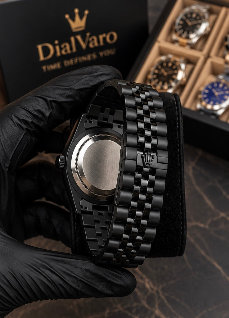 Rolex Just Date Black Matte
