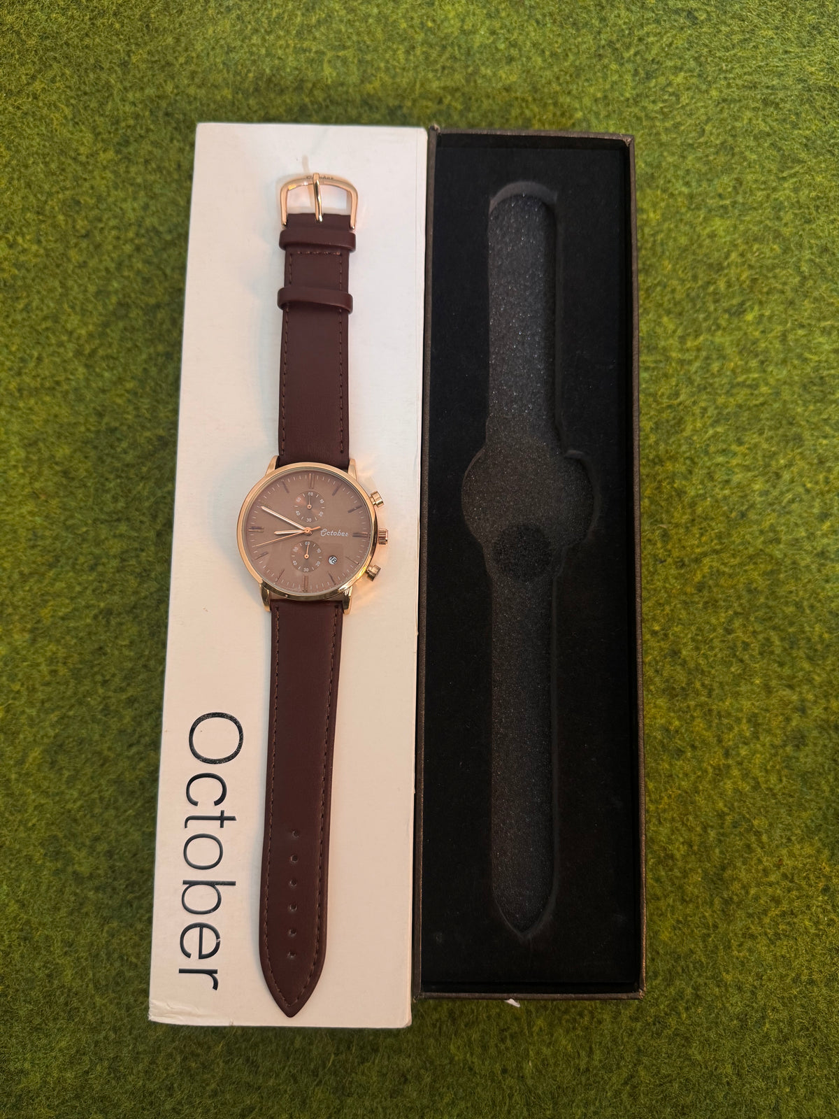 October Watch Chronograph Working