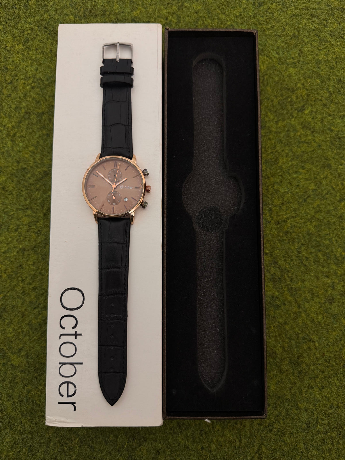 October Watch Chronograph Working