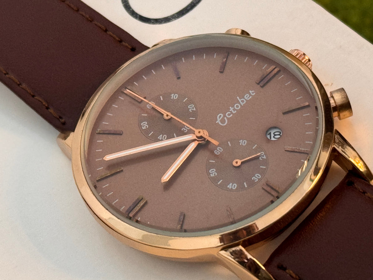 October Watch Chronograph Working