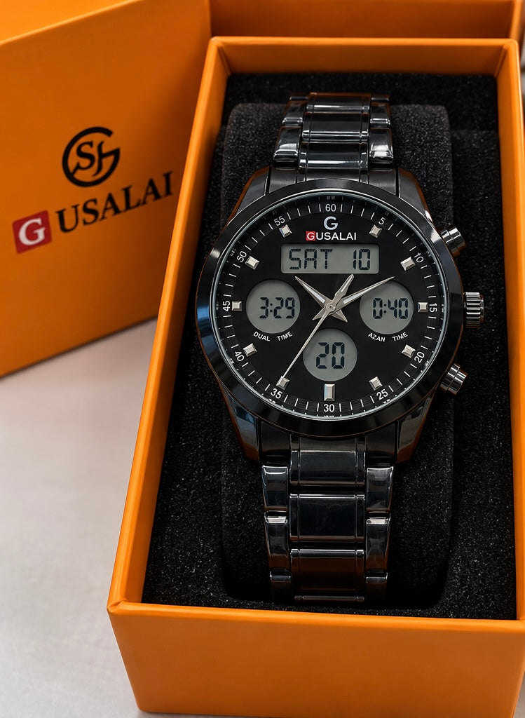 Ghusalai Dual Time Stainless Steel