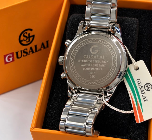 Ghusalai Dual Time Stainless Steel