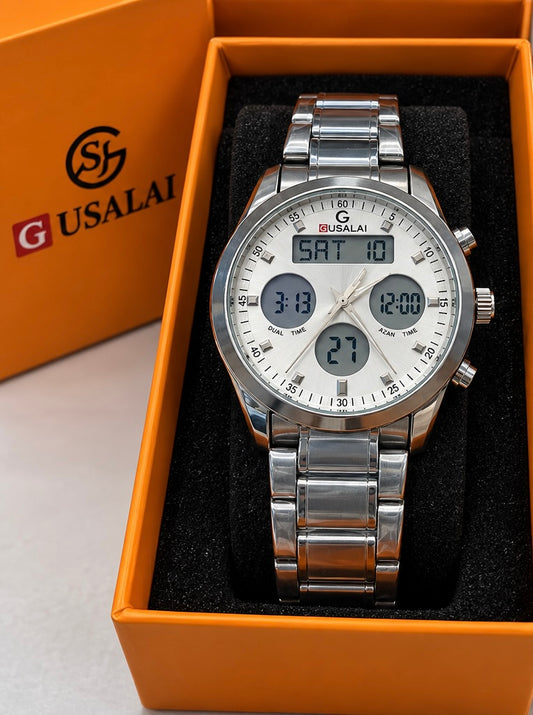 Ghusalai Dual Time Stainless Steel